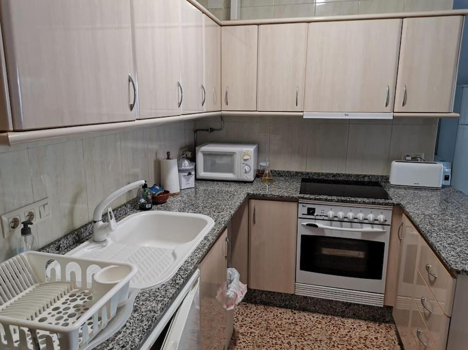 Cosy Flat With A Large Terrace Facing The Sea Apartment Ла Манга Дел Мар Менор Екстериор снимка